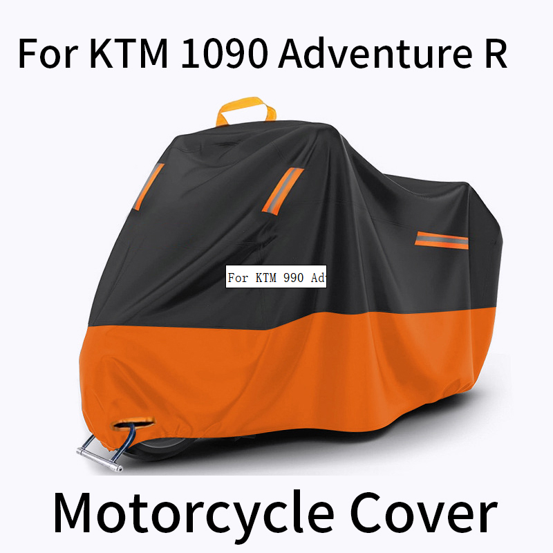 Outdoor Adventure Uva - สำหรับเคทีเอ็ม 1090 แอดเวนเจอร์ อาร์รถจักรยานยนต์กันน้ำกลางแจ้งฝาครอบป้องกันทุกสภาพอากาศ UV ฝนฝุ่นทนงานหนักอ็อกซ์ฟอร์ด