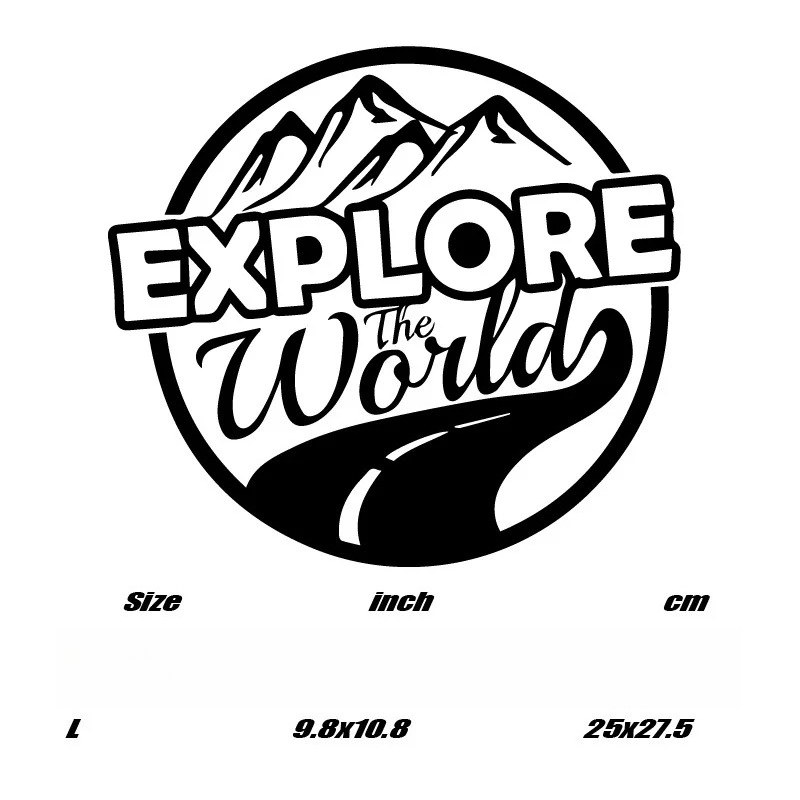 สติ๊กเกอร์สำหรับรถแคมป์ปิ้งออฟ - Outdoor Adventure World บทวิจารณ์และราคา