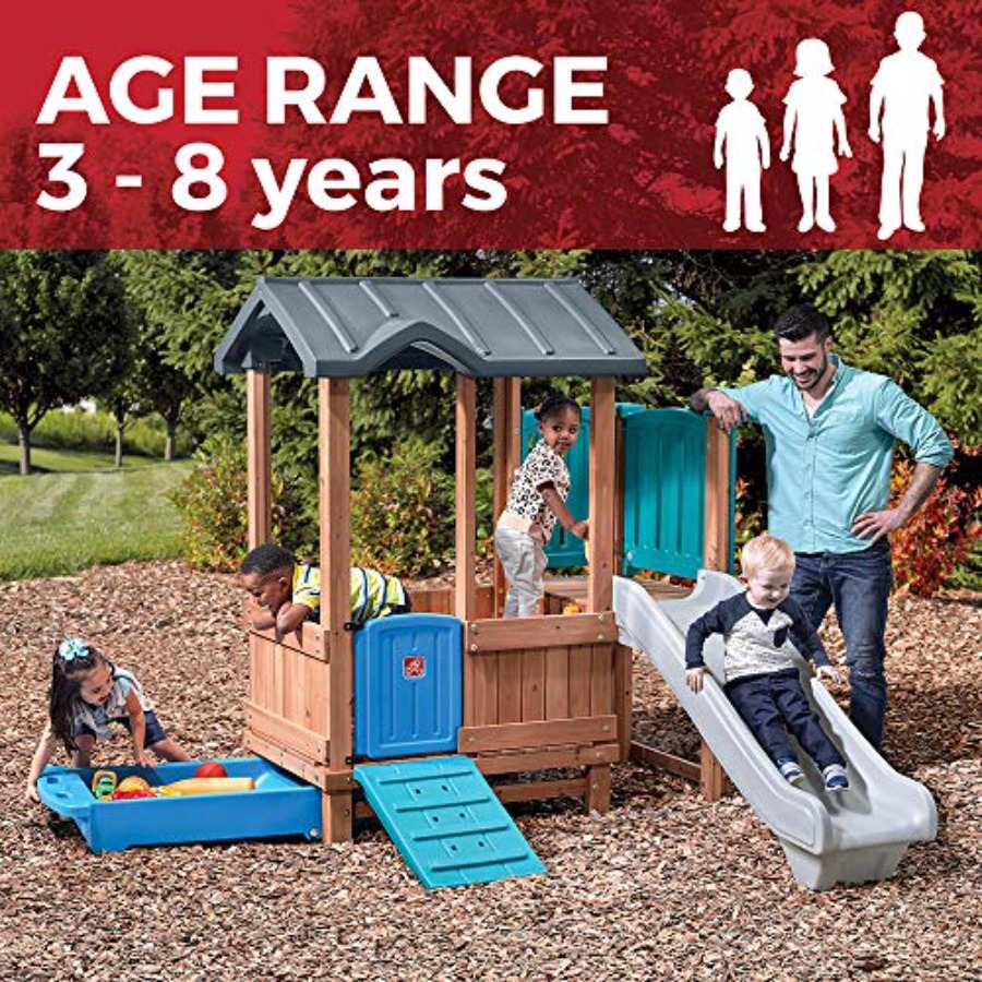 บ้านเด็กเล่นและสไลเดอร์ในป่า,  - Outdoor Adventure With Kids บทวิจารณ์และราคา