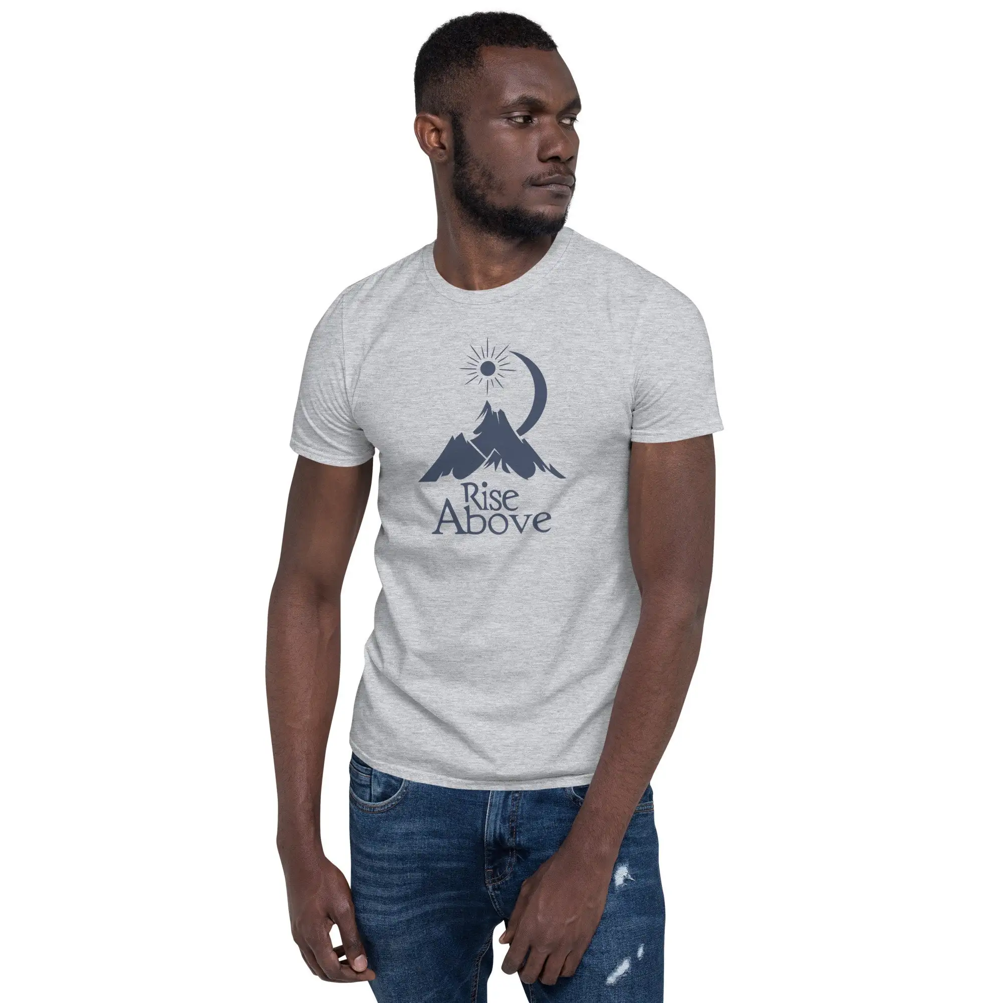 เสื้อยืด Rise Above Mountain ค - Outdoor Adventure Quotes Short บทวิจารณ์และราคา