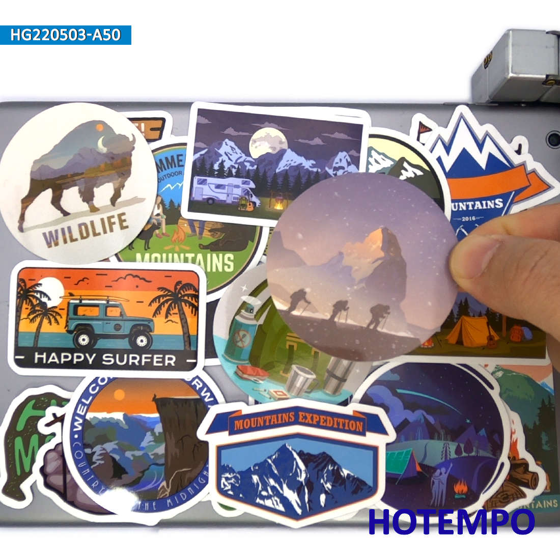 ชุดสติกเกอร์ท่องเที่ยวโลก, ปีน - Outdoor Adventure World บทวิจารณ์และราคา